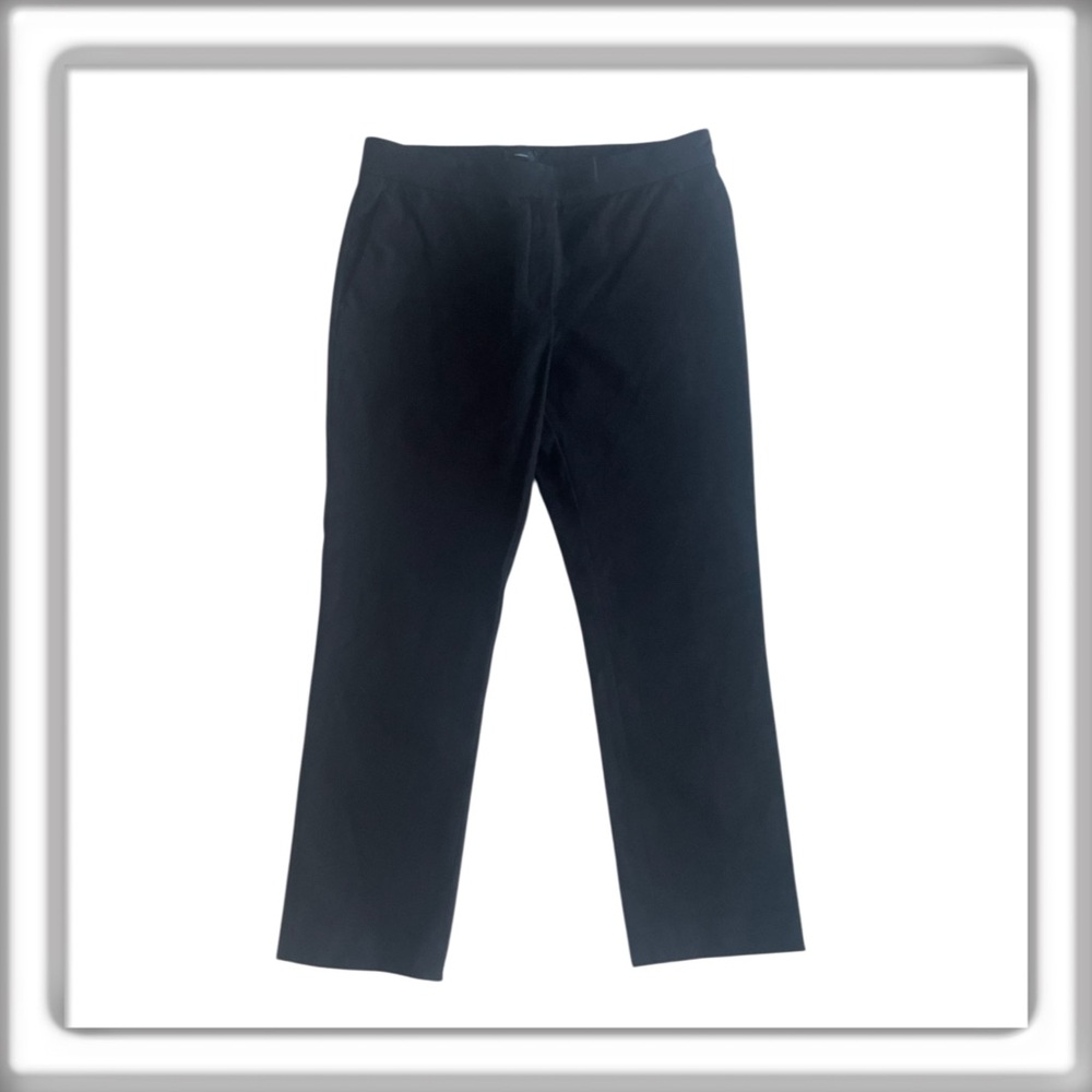 JOSEPH Cropped Ankle Pants Stretch Black Size FR 36, US Small, 4